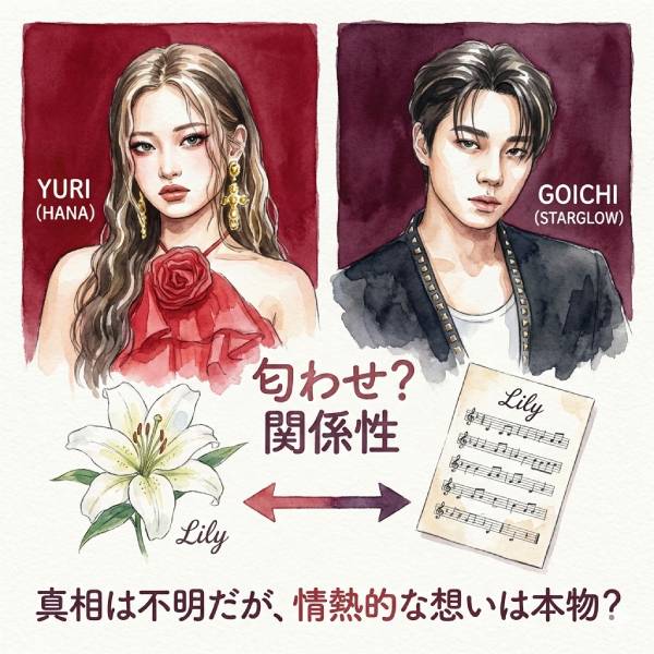 Starglowゴイチに彼女はいる？HANAユリとの関係や好きなタイプも！