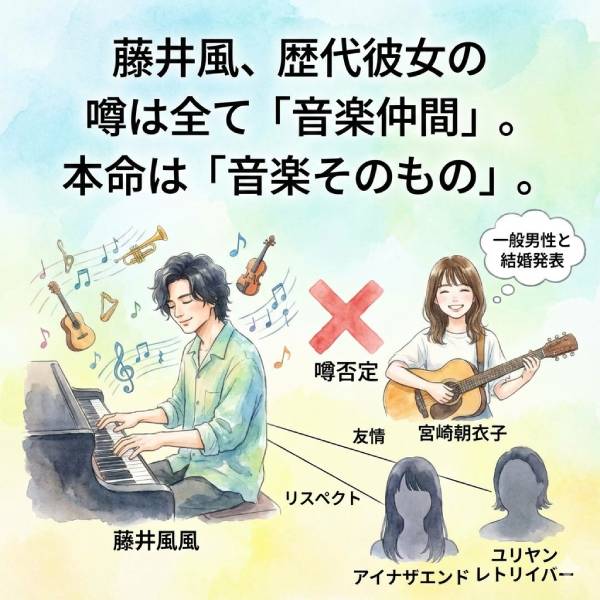 藤井風のジェンダーと恋愛対象は男性？結婚観や宮崎朝子との噂も調査