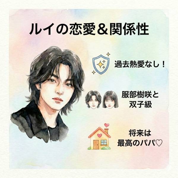 StarGlowルイの彼女は？向井怜衣と破局？現在の恋人と好きなタイプ【最新】