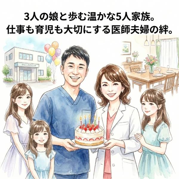 高須幹弥と妻の英津子の馴れ初めは？子供が何人で長女が医学部！