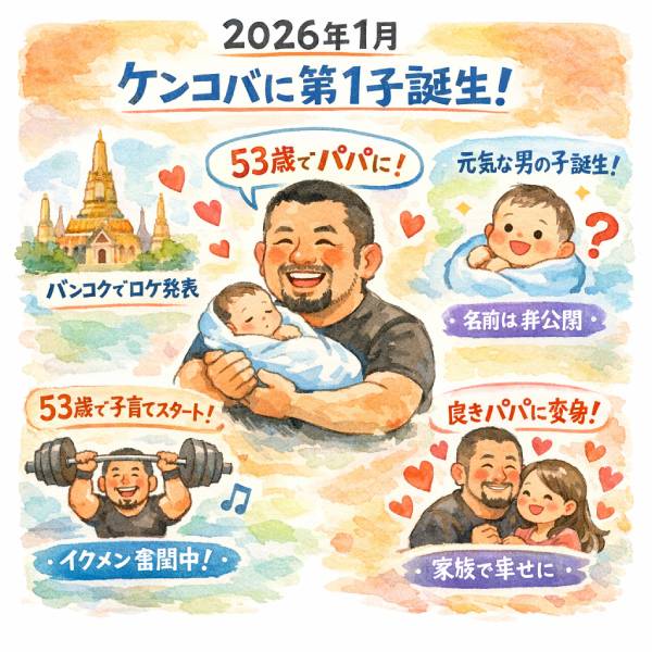 [顔画像]ケンドーコバヤシの結婚相手(嫁)は誰?年齢や馴れ初めや男児誕生を徹底紹介！