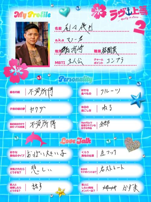ラヴ上等2 マー君(尾田優也)の生い立ちは？小指なしの理由と元ヤクザ時代を調査